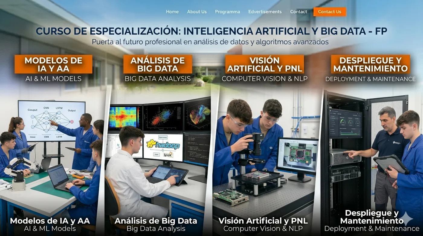 Curso de Especialización en Inteligencia Artificial y Big Data