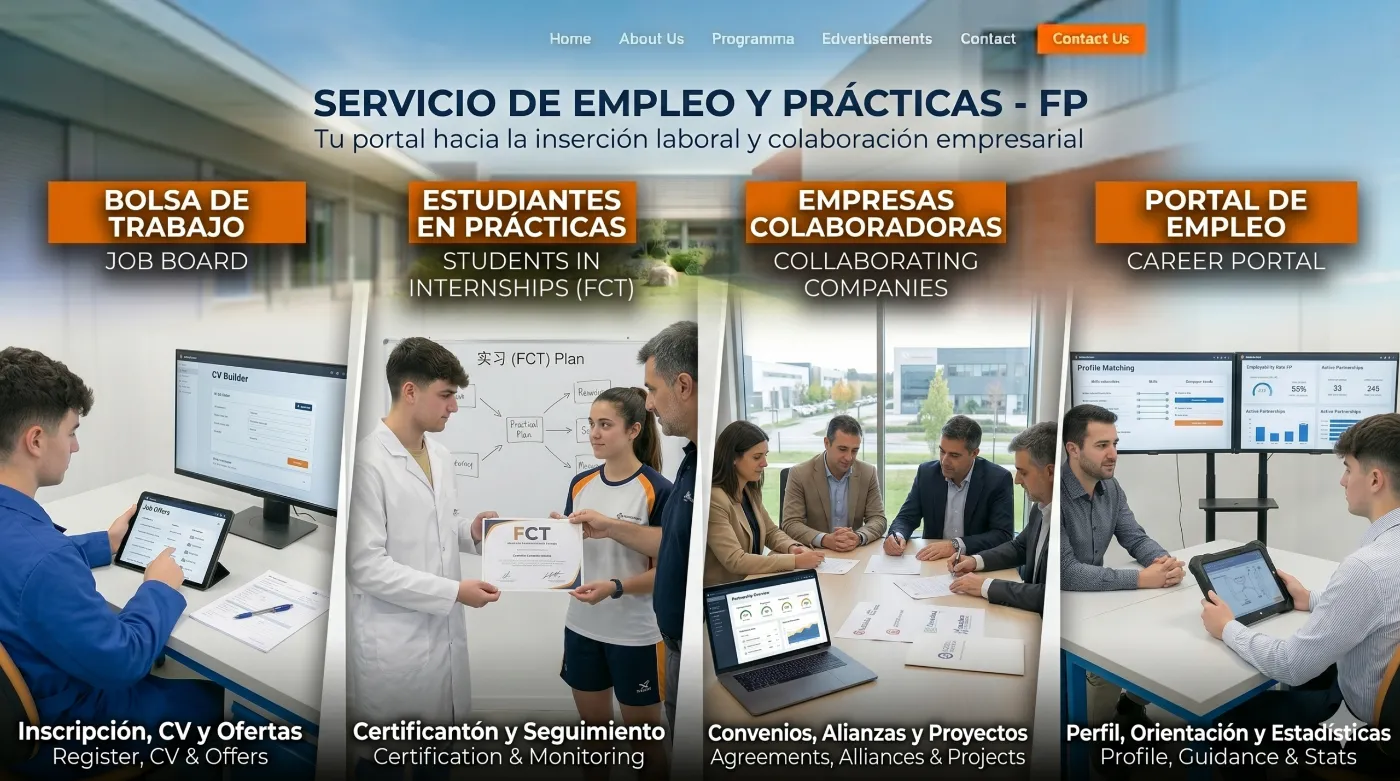 Empleo y bolsa de trabajo en FP La Sagra