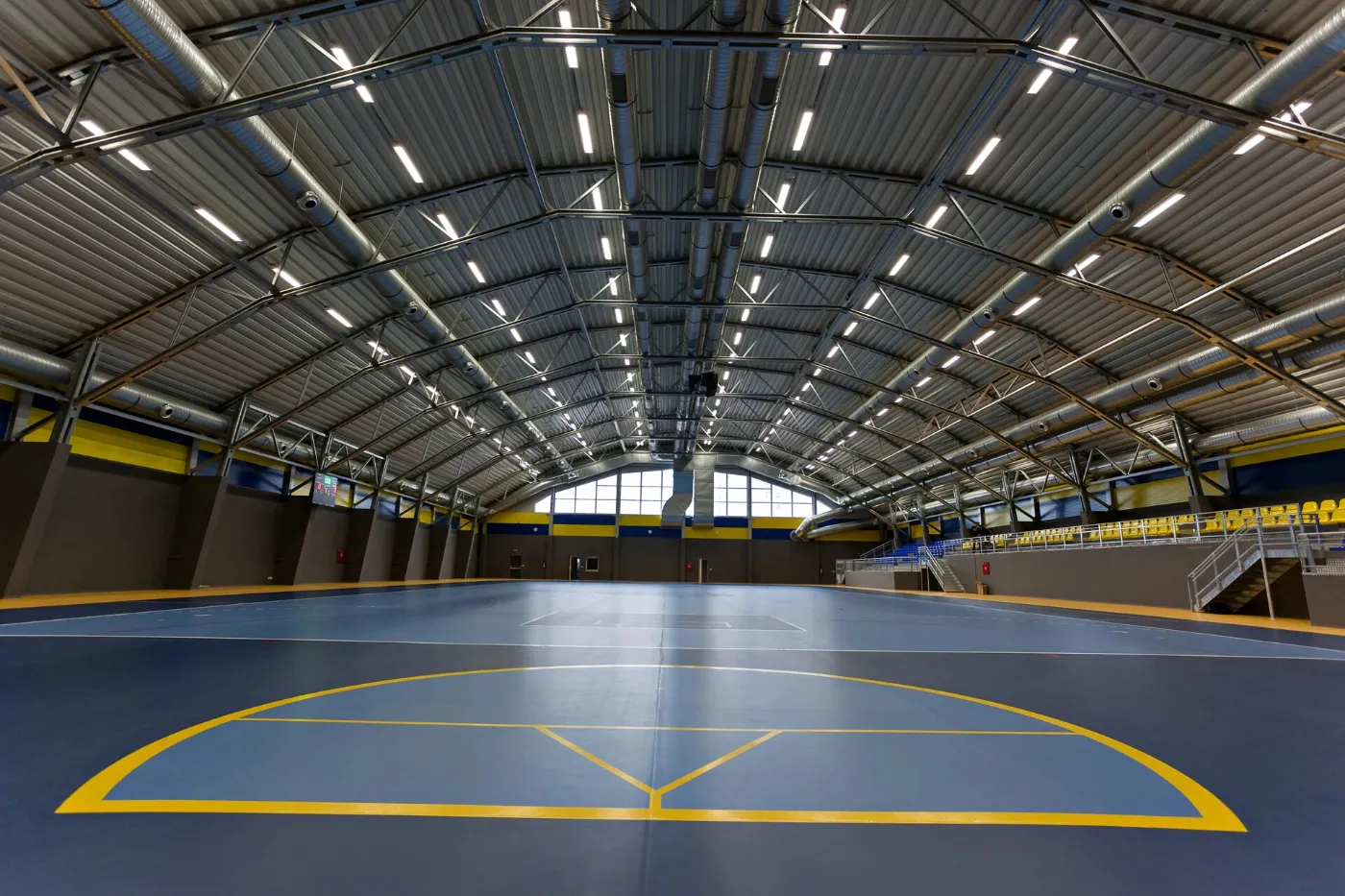 Pabellón deportivo cubierto para las actividades físico-deportivas