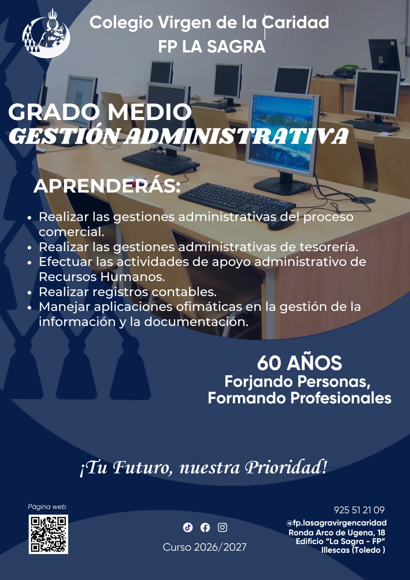 Grado Medio Gestión Administrativa · FP La Sagra Virgen de la Caridad