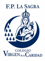 logotipo fp la sagra colegio virgen de la caridad